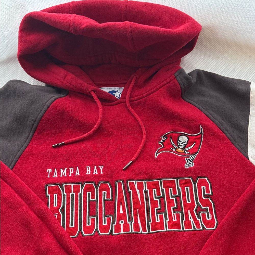 Red NFL Tampa Bay Buccaneers Hoodie -  Medium